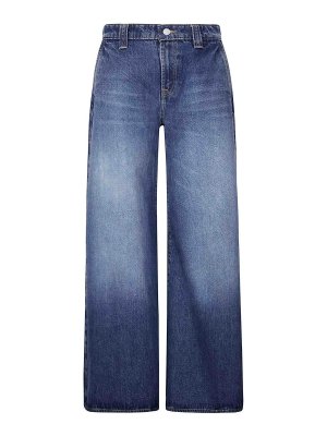 7 FOR ALL MANKIND: Jeans évasés - Jean Bootcut - Bleu