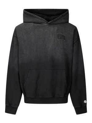 BILLIONAIRE: Sweatshirts & Sweaters - Oversized Arch Logo Popover Hood