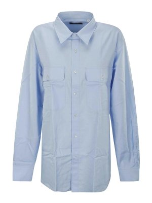 MADE IN TOMBOY: Camisas - Camisa - Azul Claro