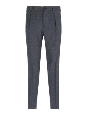 INCOTEX: casual trousers - Chino pants in virgin wool
