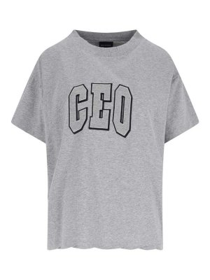 Fabiana Filippi T-shirt Grey - Grey - Women | JED275F151L454VR6