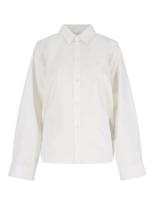 Tシャツ・カットソー ISABEL MARANT ETOILE CHRISTA SHIRT (HT0681FBB3J04E 20WH) Christa biologic cotton and viscose shirt MARANT ETOILE