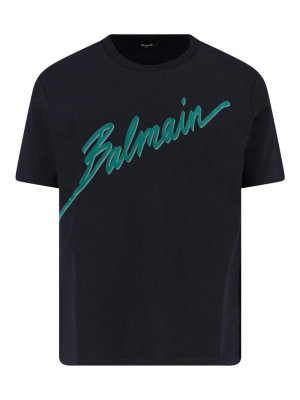 Balmain: t-shirts - T-Shirt Logo