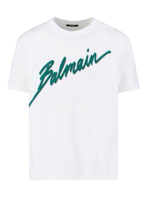 Balmain: t-shirts - T-Shirt Logo