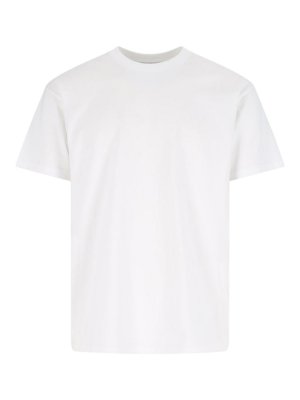 Tシャツ・カットソー GIVENCHY SS24 Givenchy Shirts White (BM60ZY 14M6100) T-shirt in cotton with GIVENCHY patch in - white | Givenchy DE