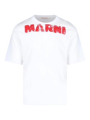 Marni: t-shirts - T-Shirt Logo