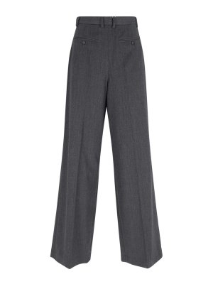 Alexander Mcqueen Grey striped pants - Grey | 798008QJAEI1124