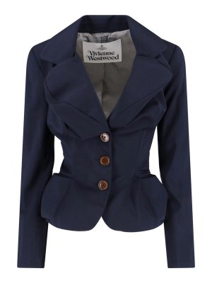 VIVIENNE WESTWOOD: Blazer - Blazer - Blau
