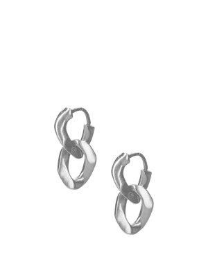 Maison Margiela: Boucles d'oreille - Boucles D'Oreilles - Argent