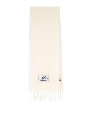Marni: Schals - Schal - Weiß