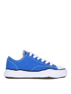 MAISON MIHARA YASUHIRO: Chaussures de sport - Baskets - Bleu