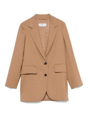 Max Mara: Casualjacken - Casualjacke - Hellbraun