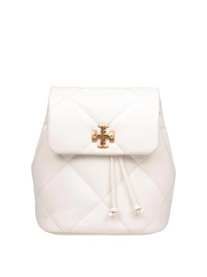 TORY BURCH: zaini - Mini Zaino Kira Diamond In Pelle