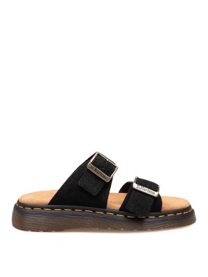 サンダル・ミュール ALEXANDER WANG NIA BALLCHAIN FLAT SANDALS Alexander Wang Nia Ballchain Flat Sandals - Black | 30325S005001