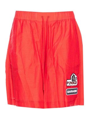 Pinko: pantaloni shorts - Red Lewis Bermuda
