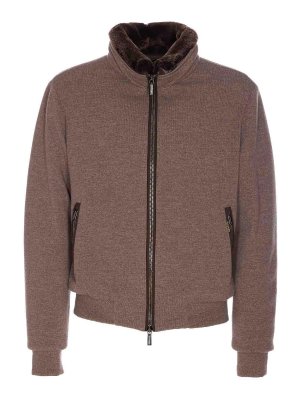 MOORER: Vestes-rembourrees - Blouson Rembourré - Marron