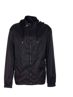 ALEXANDER MCQUEEN: casual jackets - Mcqueen Black Skull Print Jacket