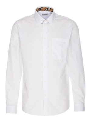 BURBERRY: shirts - White Shirt