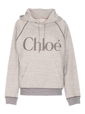 CHLOE': Sweatshirts & Sweaters - Grey Hoodie