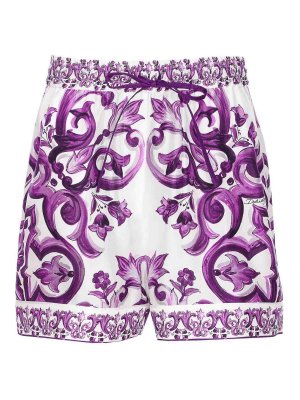 DOLCE & GABBANA: Hosen Shorts - Shorts - Lila