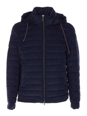 HERNO: Vestes-rembourrees - Blouson Rembourré - Bleu
