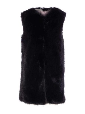 ベスト・ジレ MOOSE KNUCKLES Women Vests M33LV464292 Black Moose Knuckles Womens Down Vest Original - Black/Black - Due
