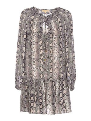 Michael Michael Kors: Robe longueur genou - Robe Au Genou - Multicolore