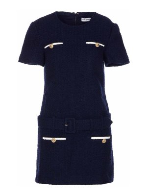 Marni Mini Dress - Blue - Women | ABMA1379S0UTC455STB61