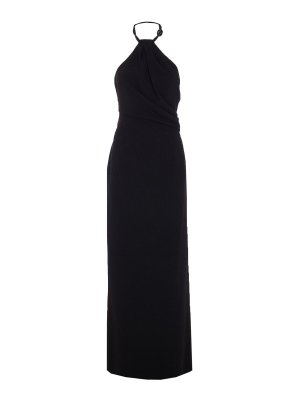 ワンピース CARVEN SS25 DR201-DRESS LONG DRESS (6251K2100801 999) Carven Dr201 Long Dress - Black - Women | 6251K2100801999