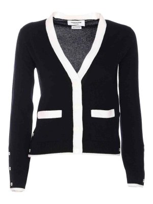 THOM BROWNE: Cardigans - Cardigan - Schwarz