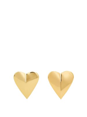 Alaïa: Earrings - Le Coeur Torn Earrings