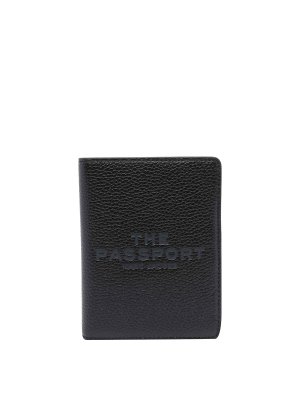 MARC JACOBS: wallets & purses - Black The Passport Case