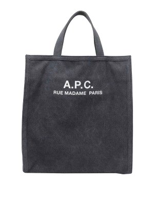A.P.C.: Sacs à main - Sac Cabas - Bleu