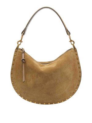 ISABEL MARANT: ショルダーバッグ - ショルダーバッグ - ベージュ