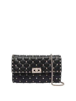 VALENTINO GARAVANI: cross body bags - Rockstud Spike Crossbody Bag