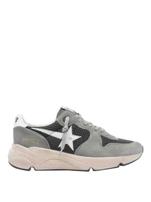 GOLDEN GOOSE: Chaussures de sport - Baskets - Gris