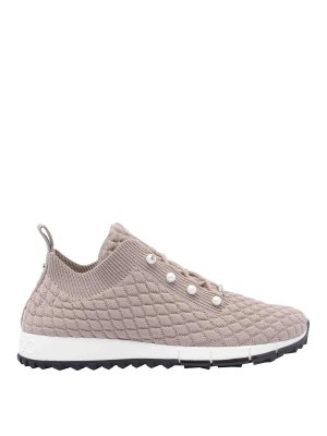 JIMMY CHOO: trainers - Pink Veles Sneakers