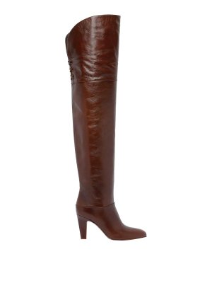 CHLOE': boots - And Brown Eve Pump Boots