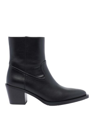 Stuart Weitzman: ankle boots - Black Tate Booties