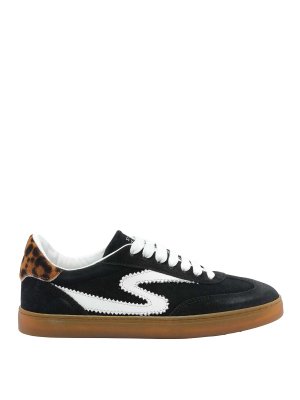 Stuart Weitzman: trainers - Black Sw Runaround Sneakers