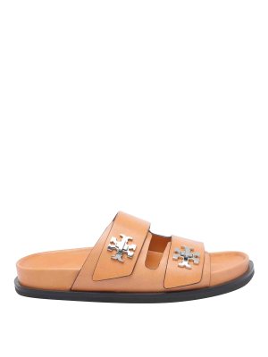 TORY BURCH: Sandalen - Sandalen - Braun