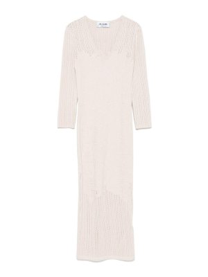 BLUGIRL: short dresses - Beige Mini Dress Quilted