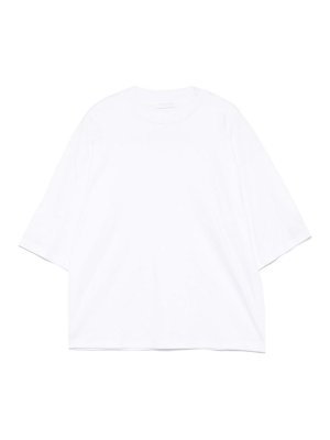 DANIELE FIESOLI: t-shirts - White Cotton T-Shirt