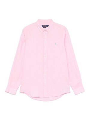 POLO RALPH LAUREN: Camisas - Camisa - Color Carne Y Neutral
