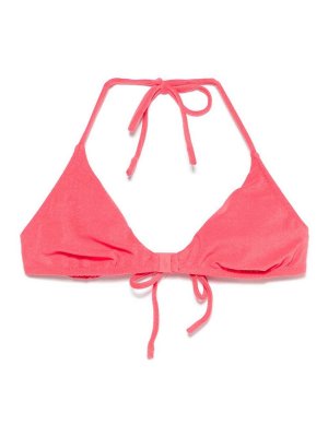 【関税込み】The Attico レッド セルフタイ ビキニ THE ATTICO ビキニセット - Red, Black, & Fuchsia | FWRD