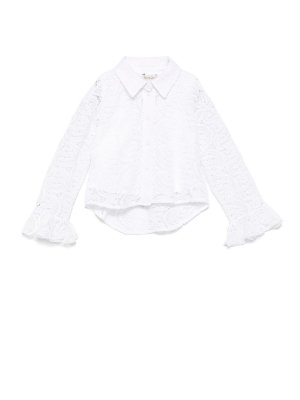 TWINSET: Chemises - Chemise - Blanc