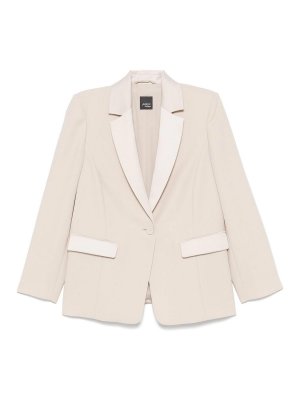 Peuterey Beige Single Breasted Blazer