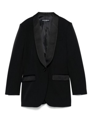DOLCE & GABBANA: Vestes de costume - Blazer - Noir