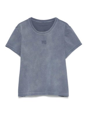 Chloe' Light Blue T-Shirt - Blue - Women | 25AJH0918340Q