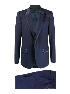 DOLCE & GABBANA: Elegante Anzüge - Eleganter Anzug - Blau